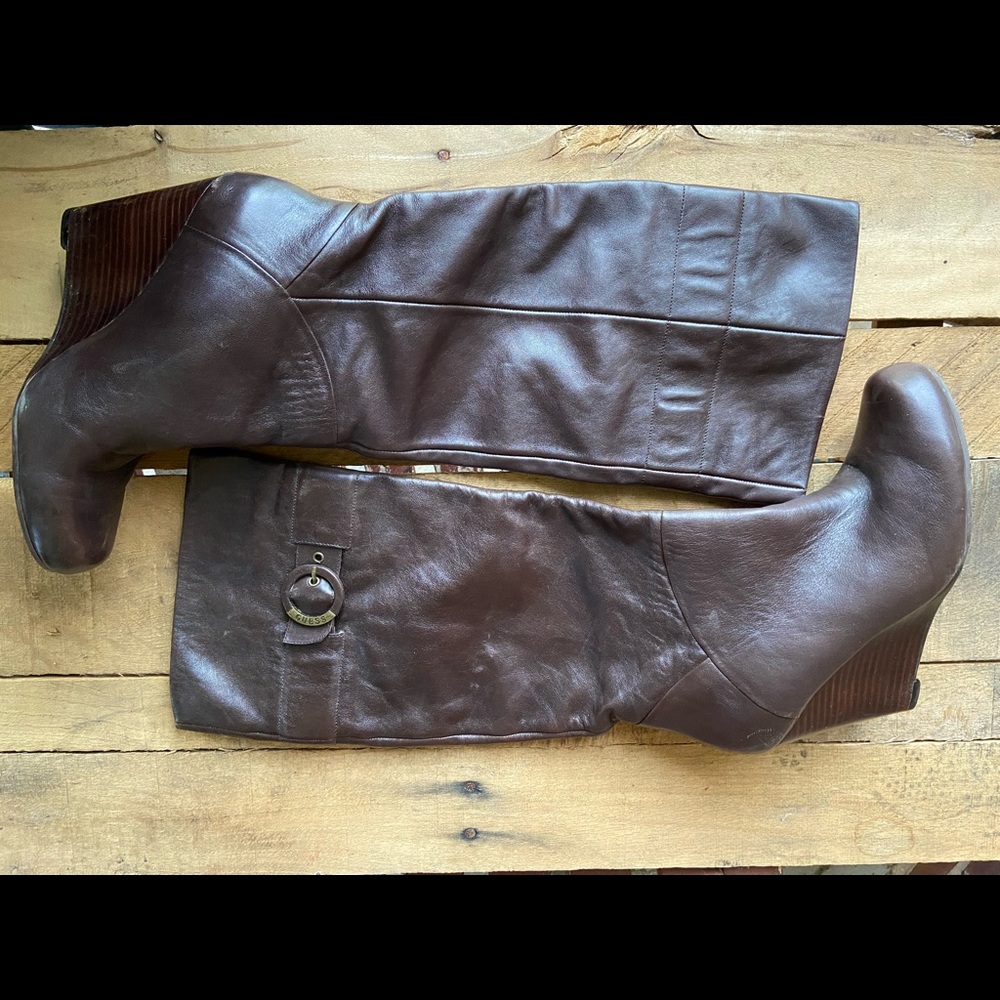 Guess wedge boots